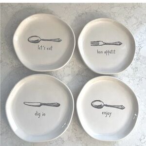 Rae Dunn Appetizer Plates
